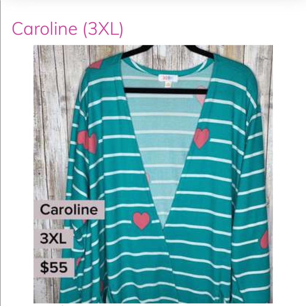 3XL LuLaRoe Caroline Cardigan New with tags.